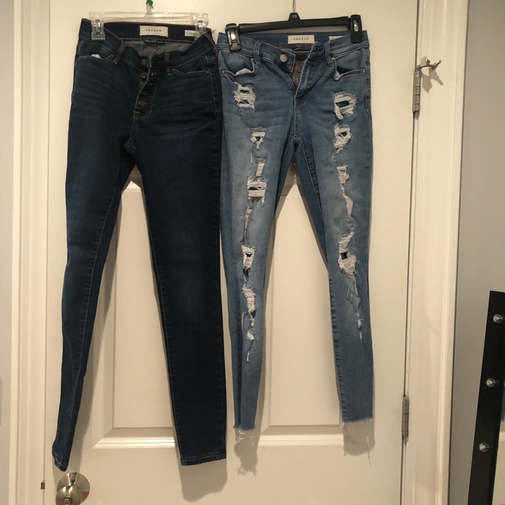 2 pairs of PACSun jeans!!